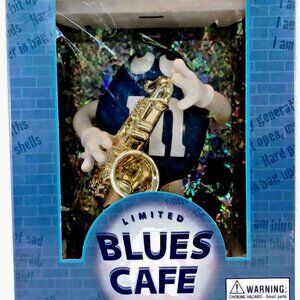M & M 'S Limited Blues Cafe Edition Cafe Dispenser Collector Series